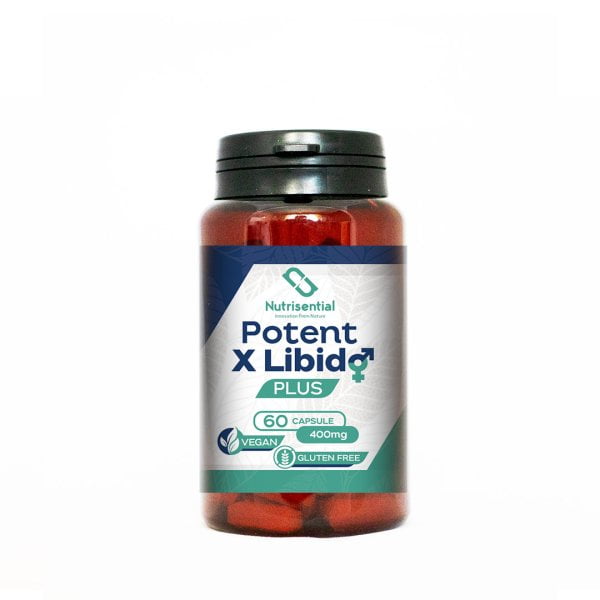 Potent X Libido Plus - supliment natural pentru potență și libido, cu Tulpini de Colții babei, Astragalus, Maca și Pycnogenol. Îmbunătățește performanța sexuală!